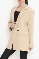 Blazer Ceket Bej - 3