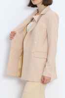 Blazer Ceket Bej - 3