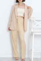 Blazer Ceket Bej - 5