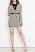 Blazer Ceket Gri - 2