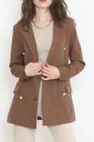 Blazer Ceket Kahve - 1