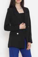 Blazer Ceket Siyah - 5