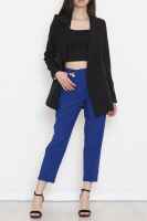 Blazer Ceket Siyah - 6