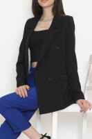 Blazer Ceket Siyah - 7