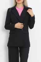 Blazer Ceket Siyah - 1