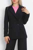 Blazer Ceket Siyah - 3