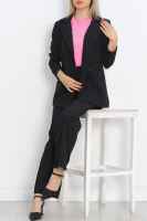 Blazer Ceket Siyah - 7