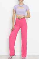 Dekolteli Crop Body Lila - 6