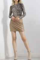 Desenli Body Leopar - 6