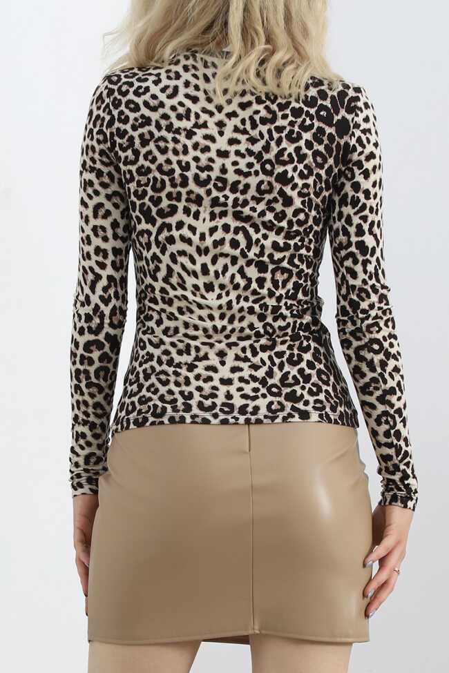 Desenli Body Leopar - 8