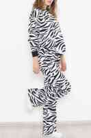 İki İplik Desenli Sweat Zebra - 1