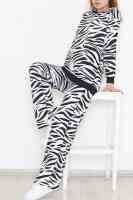 İki İplik Desenli Sweat Zebra - 3