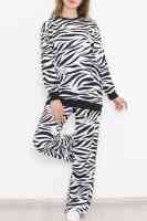 İki İplik Desenli Sweat Zebra - 4