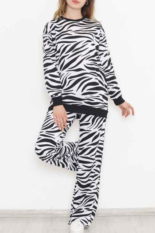 İki İplik Desenli Sweat Zebra - 4