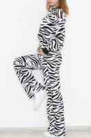 İki İplik Desenli Sweat Zebra - 5