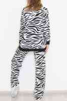 İki İplik Desenli Sweat Zebra - 6