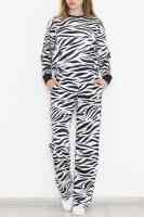 İki İplik Desenli Sweat Zebra - 7