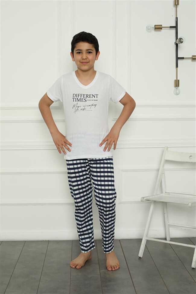 Moda Çizgi Aile Penye Pijama Takım (baba - oğul ) 50113 Ayrı Ayrı Satılır . Fiyatları Farklıdır - 7