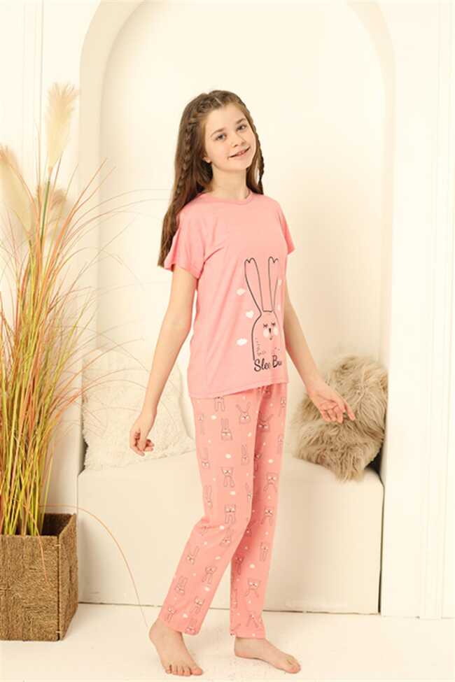 Moda Çizgi Anne Kız Aile Pijama Takım Ayrı Ayrı Satılır 50100 - 6