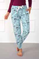 Moda Çizgi Bayan Welsoft Polar Tek Alt Pijama 210046 - 1