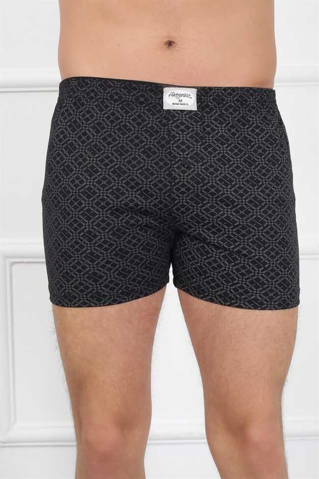 Moda Çizgi Erkek Penye Boxer 40090 - 1