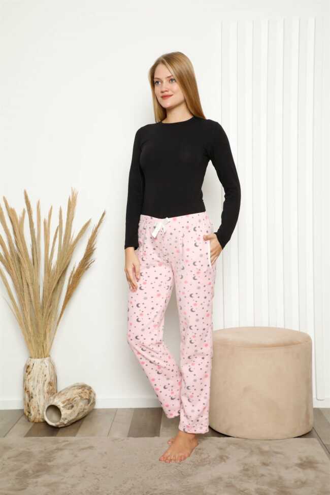 Moda Çizgi Kadın Alt Pijama - 2