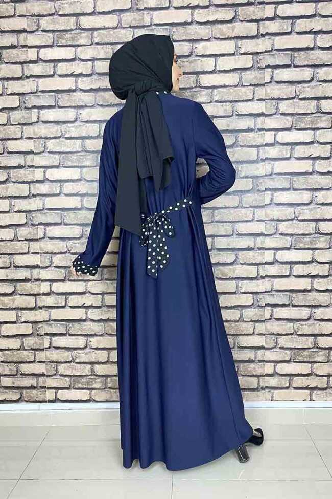 Moda Çizgi Namaz Elbisesi - 4