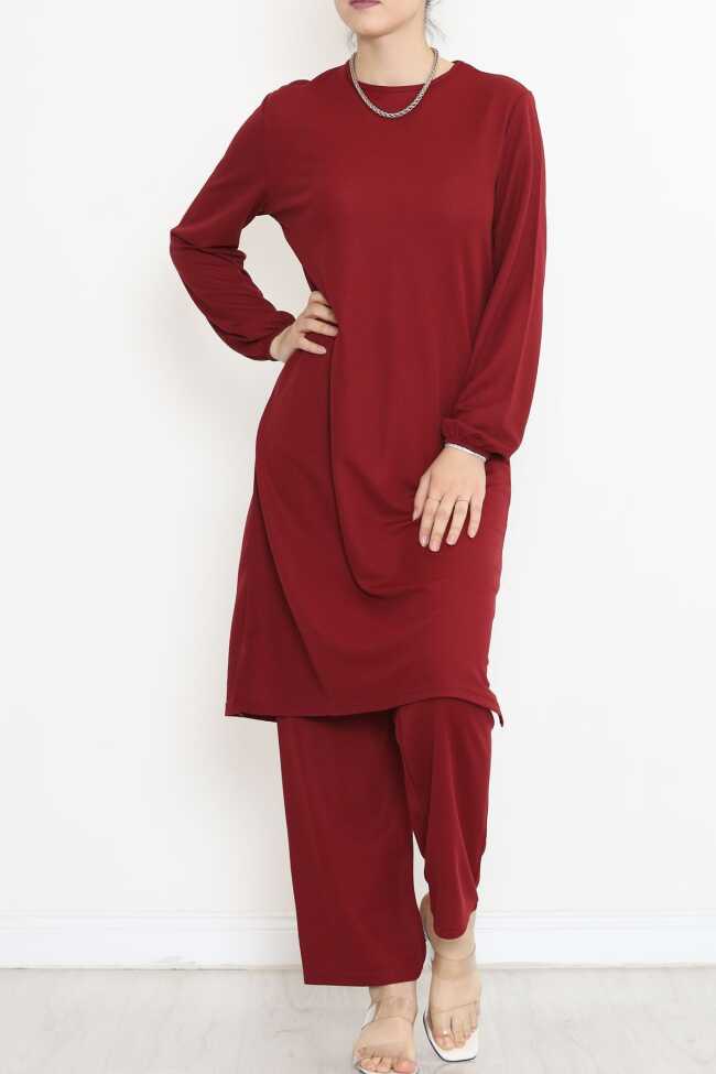 Tunik Takım Bordo - 3