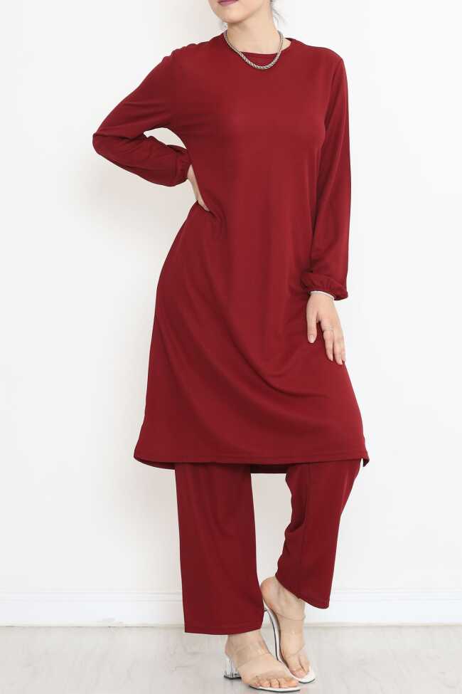 Tunik Takım Bordo - 6