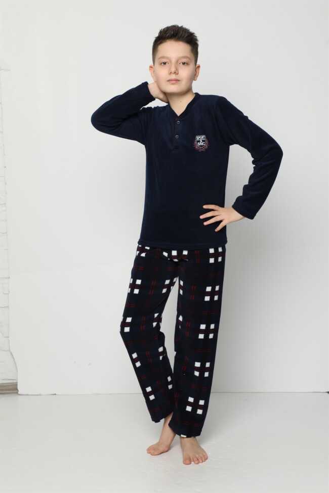 WelSoft Polar Erkek Çocuk Pijama Takımı 4529 - 2